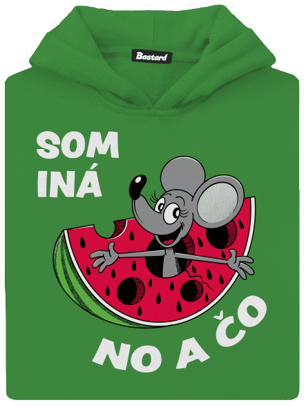Som iná detská mikina klokanka Kelly Green AWD