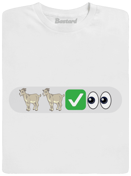 Emoji pánske tričko White