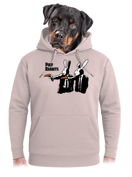 Historky z klobúka unisex mikina premium Rose Chalk