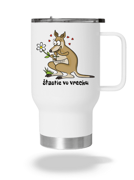 Šťastie vo vrecku termohrnček White