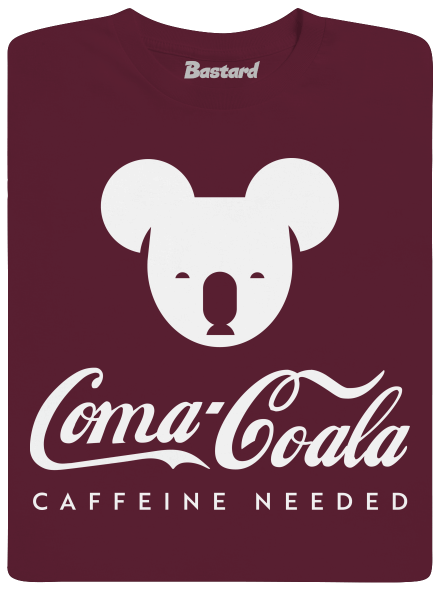 Coma Coala detské tričko Burgundy