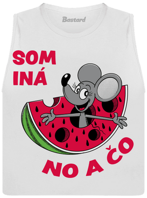 Som iná dámske tielko voľné White