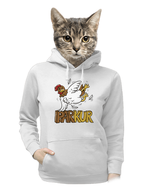 dámska mikina klokanka