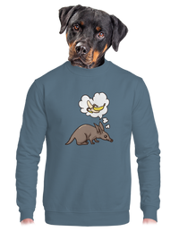 unisex mikina bez kapucne