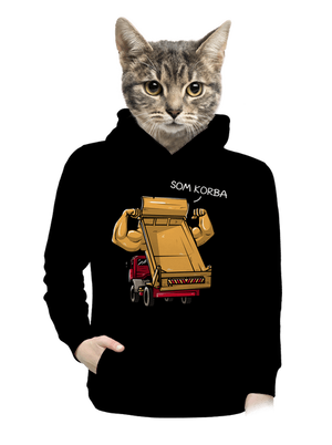 dámska mikina klokanka