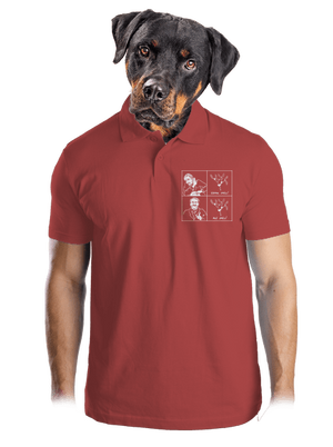 Cimrman: Copak jmelí pánska polokošeľa Burgundy