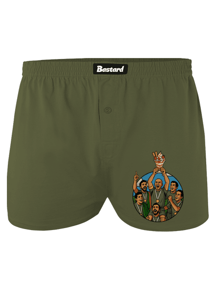 Pohár pánske trenky Khaki