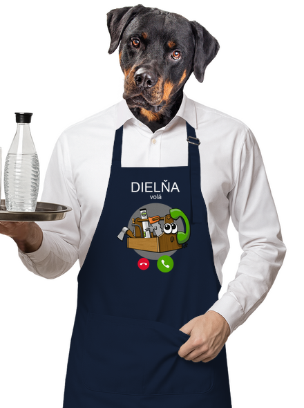 Dielňa volá zástera Navy