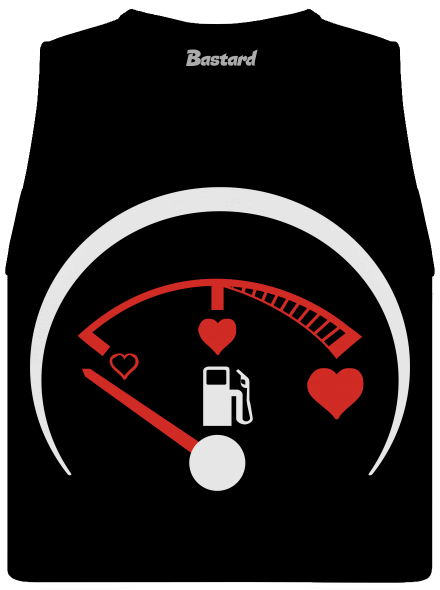 Plnú prosím dámske tielko voľné Black