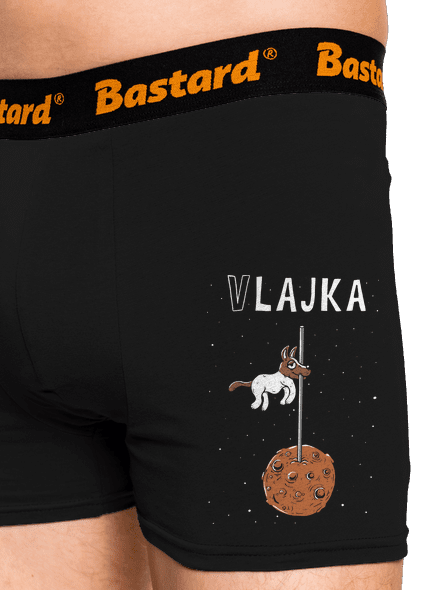 Vlajka boxerky Black