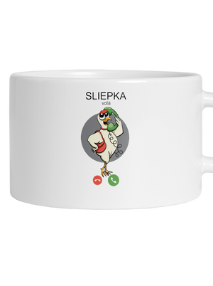 Sliepka volá hrnček makronka White