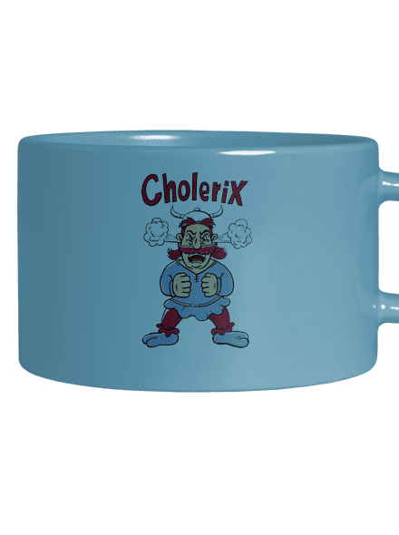 Cholerix hrnček makronka Blue Macaron