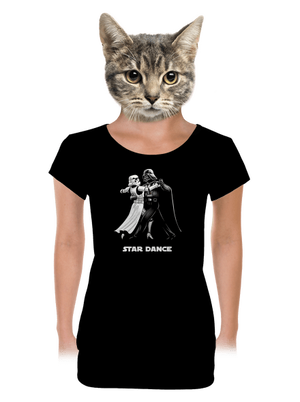 dámske tričko s lemom