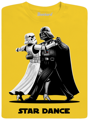 Star dance pánske tričko Gold