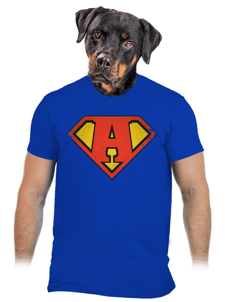Som superhrdina pánske tričko Royal Blue