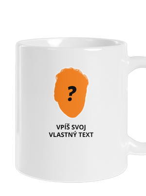 Tvoja hlava klasický hrnček White