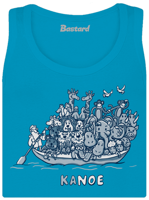 Noemova archa dámske tielko klasické Blue Atol