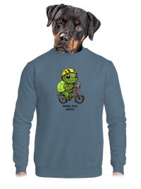 unisex mikina bez kapucne