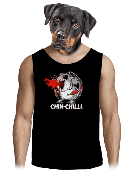 Chinchilli pánske tielko Black