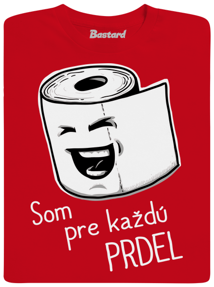 Prdel detské tričko Red