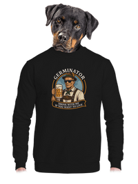 unisex mikina bez kapucne