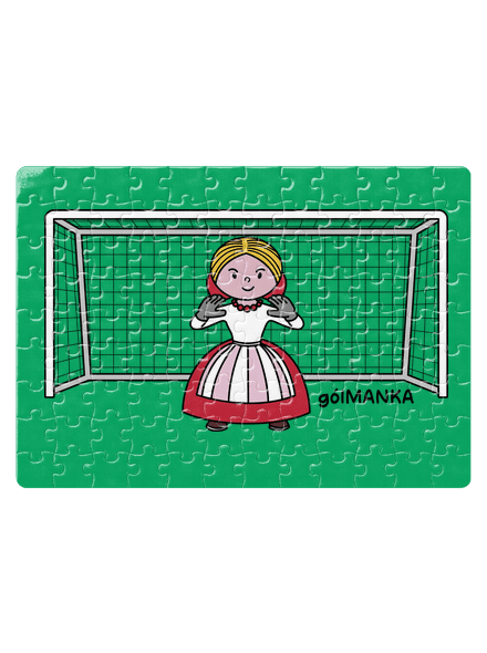 Gólmanka puzzle White