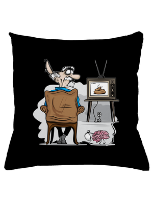 TV News vankúš Black