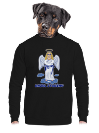 unisex mikina bez kapucne