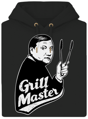 Grill master unisex mikina premium Dark Black