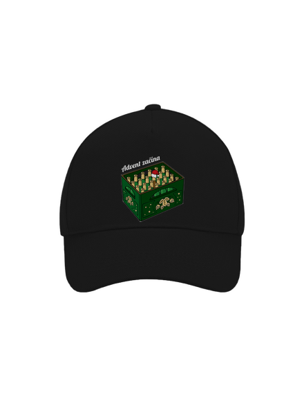 Advent začína šiltovka baseballka Black