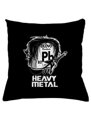 Heavy Metal vankúš Black