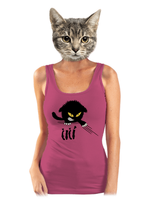 Čičina dámske tielko klasické Magenta