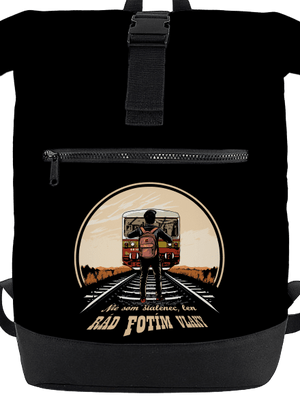 Fotím vlaky batoh Black