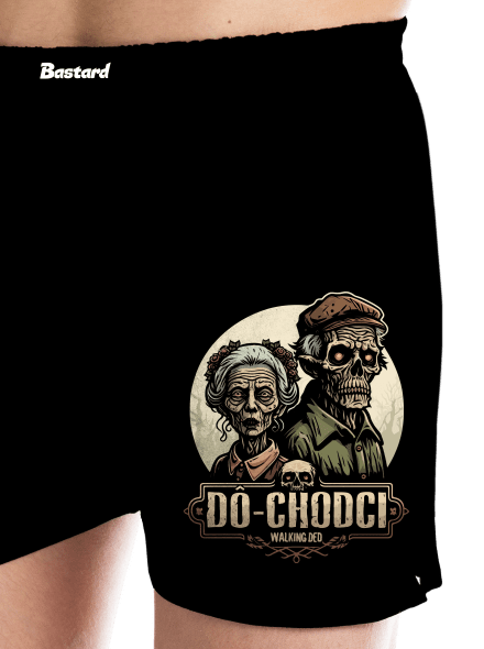 Dô-chodci pánske trenky Black