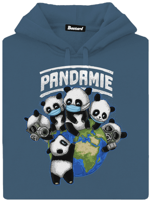 Pandamie dámska mikina klokanka Denim