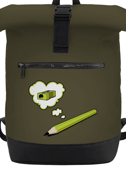 Ceruzka a Strúhatko batoh Military Green