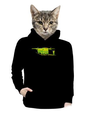 dámska mikina klokanka