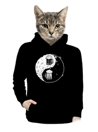 dámska mikina klokanka