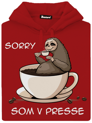 V presse dámska mikina klokanka Red Mal