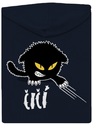 Čičina dámska mikina na zips Navy Mal