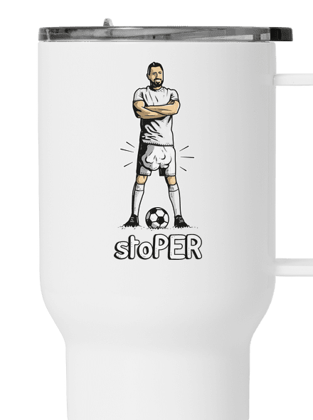 Stoper termohrnček White