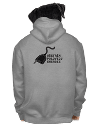 pánska mikina na zips