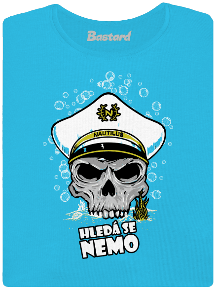 Kapitán Nemo dámske tričko Blue Atol