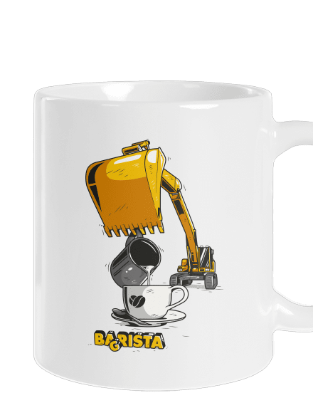Bagrista klasický hrnček White