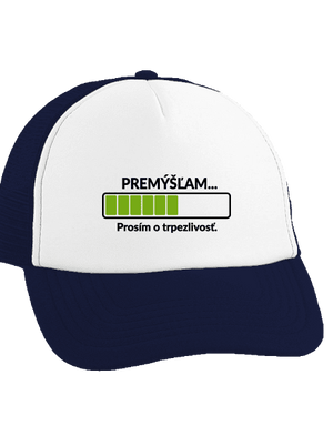Premýšľam šiltovka truckerka French Navy cap