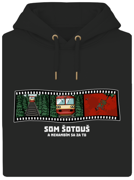 Som šotouš unisex mikina premium Dark Black