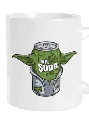 Mr. Sóda veľký hrnček White