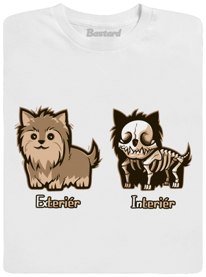 Teriér detské tričko White