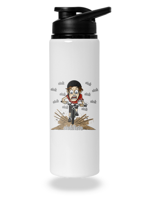 Cinklista flaša na vodu White