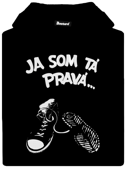 Hľadám tú pravú dámska mikina klokanka Black